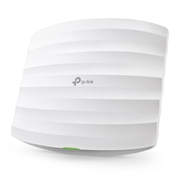 TP-Link 300Mbps Wireless N Ceiling Mount Access Point Supports Passive PoE,Single_Band, Free PoE Injector, Long Range Coverage, Secure Guest Network, Centralized Management (EAP110) (White)