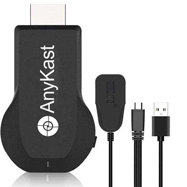 DIVINE HDMI 4K Mirarcast Wi-Fi Wireless Display Dongle/Compatible for TV/Projector Receiver, Windows Support Miracast Airplay (ANYKAST DONGLE.)