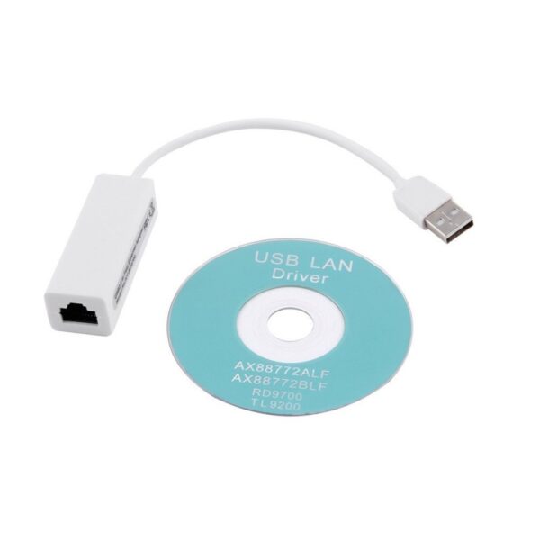 DARAHS Fox Micro USB to Rj45 LAN Card Ethernet Adapter Speed 10/100 LAN Adapter