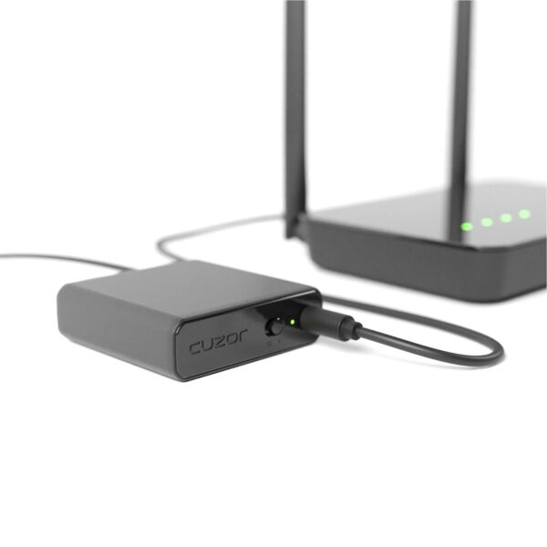 Cuzor Mini UPS for 9V Wi-Fi Router | Power Backup up to 5 Hours | WiFi Router ups Upto 2A | 1 Year Warranty