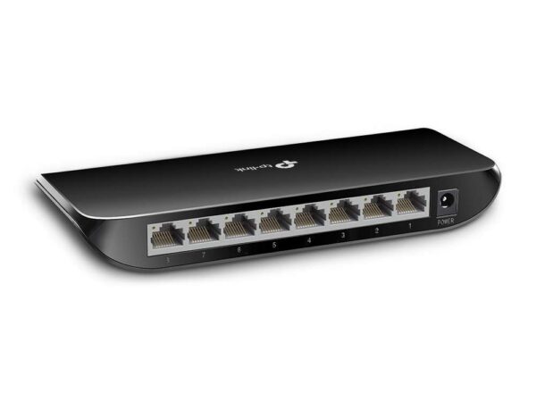 TP-Link TL-SG1008D 8-Port Desktop Switch (Black)