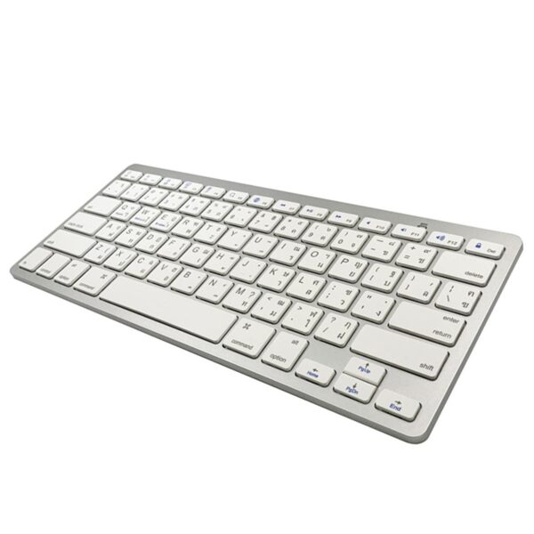 Loom Tree® Portable Silver Mini Thai 78 Keys Wireless Bluetooth Keyboard for Tablet PC| Keyboards, Mice & Pointers | Keyboards & Keypads