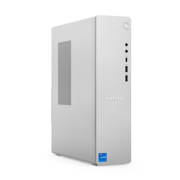 Lenovo IdeaCentre 3 Tower 13th Gen Core i7 13620H (16GB RAM/1TB SSD/Interated Intel UHD Graphics/Windows 11/ MS Office 2021/WiFi 6/Bluetooth 5.2/USB Calliope Keyboard & Mouse/Cloud Grey), 90XW0003IN