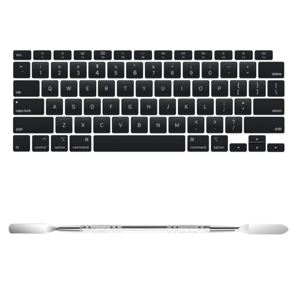 Soonjet Replacement US Keyboard Keycaps Key Caps for MacBook Air 13 inch 2020 M1 A2337 A2179, Full Keycap with Removal Tool