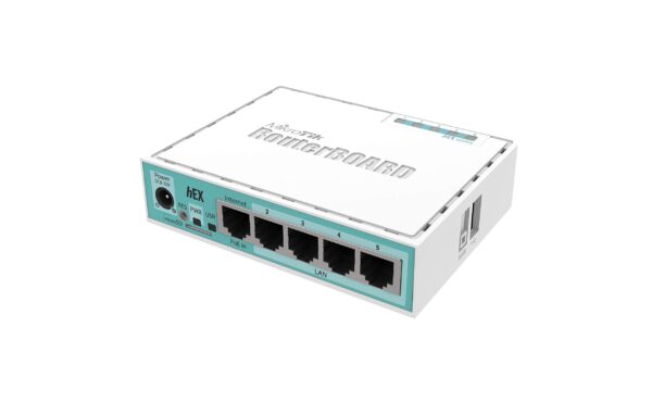 Mikrotik Hex Rb750Gr3,5-Port Gigabit Router USB Micro Sd Poe in,Single_Band,470 mbps,White