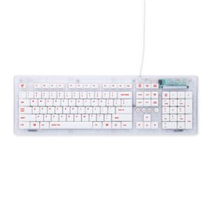 Arctic Fox Crystal Wired Keyboard