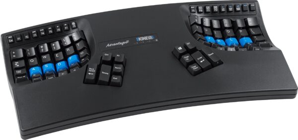 KINESIS Advantage2 Keyboard Kb600, Wireless ( Pack of 1 ), Black
