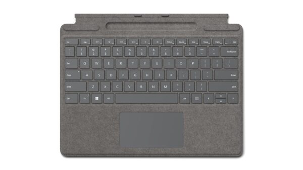 Microsoft Surface Pro 8 Signature Keyboard SC ENG HDWR –Platinum(8XA-00096), Small